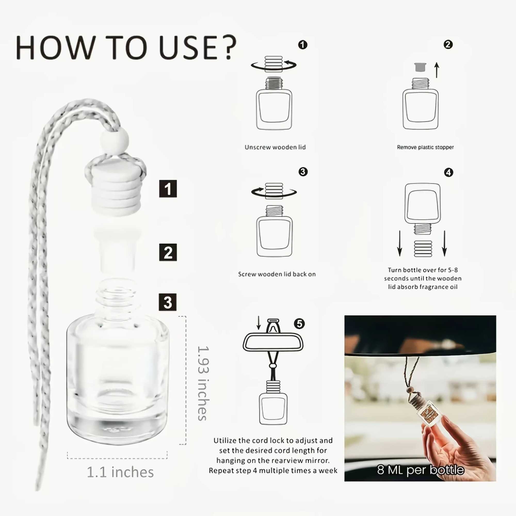 Scents Fragrance Aroma Automobile Diffuser Long Lasting Car DiffuserXJ241213