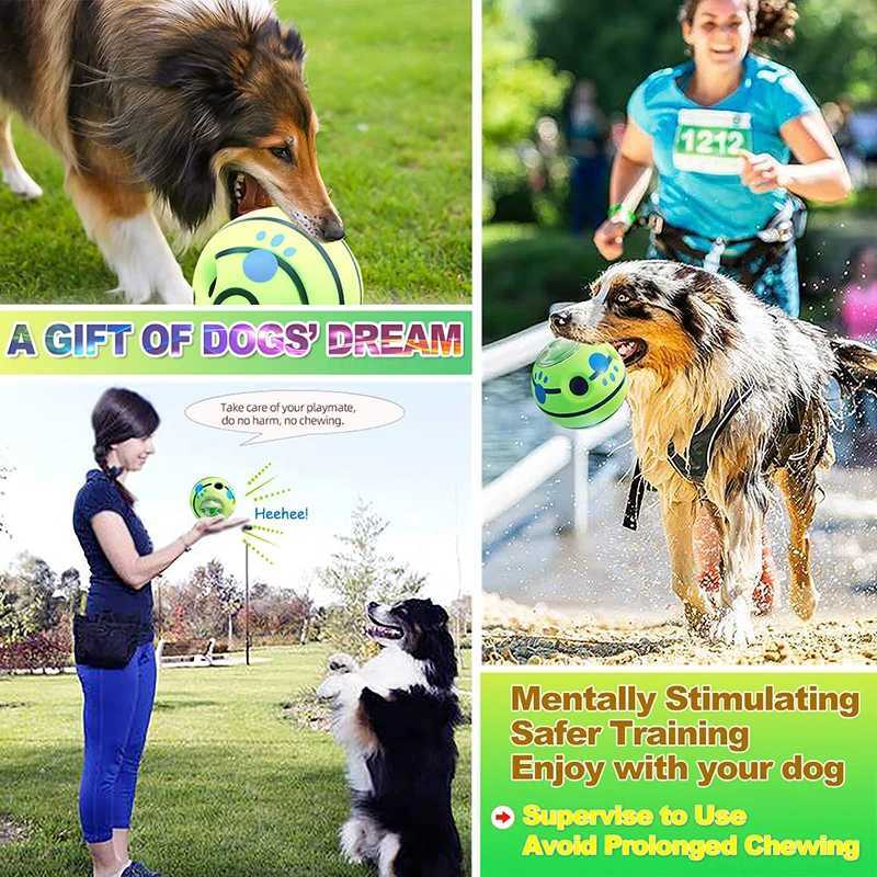 Benepaw Interactive Dog Toy Food Delivery Treatment Pet Giggle Ball Safety Dog Squeezing Puppy Puzzle Toy X241213