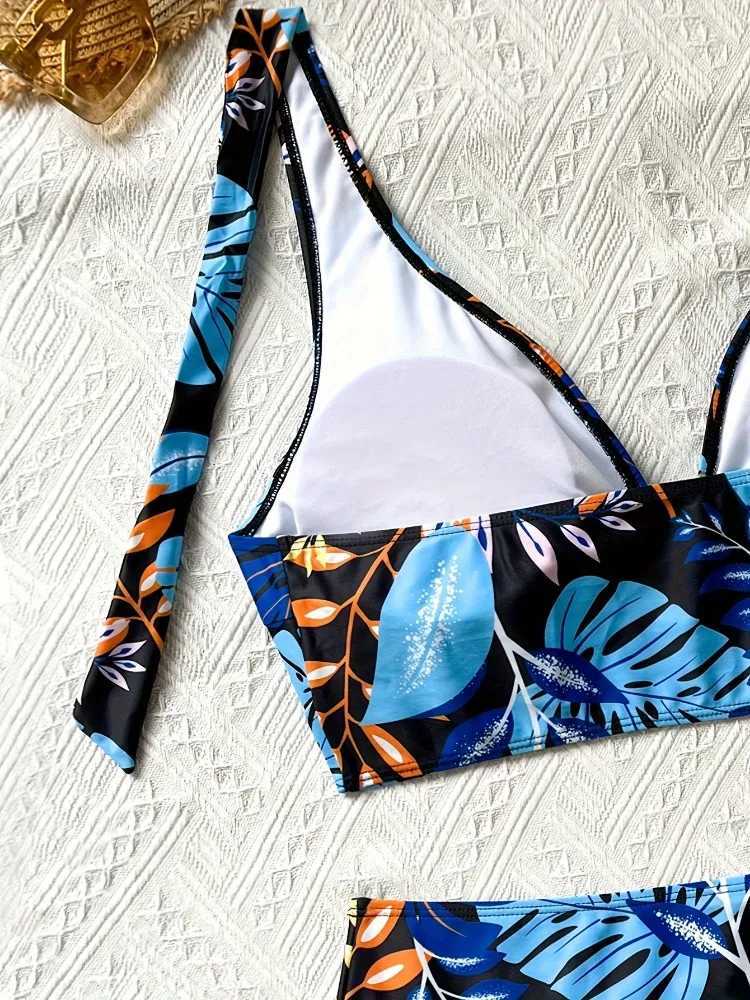 2024 Large Size opard Bikinis Two Pieces High Waist Swimsuit Women Halter Swimwear Fa Bathing Swimming Suit BeachwearXJ241212
