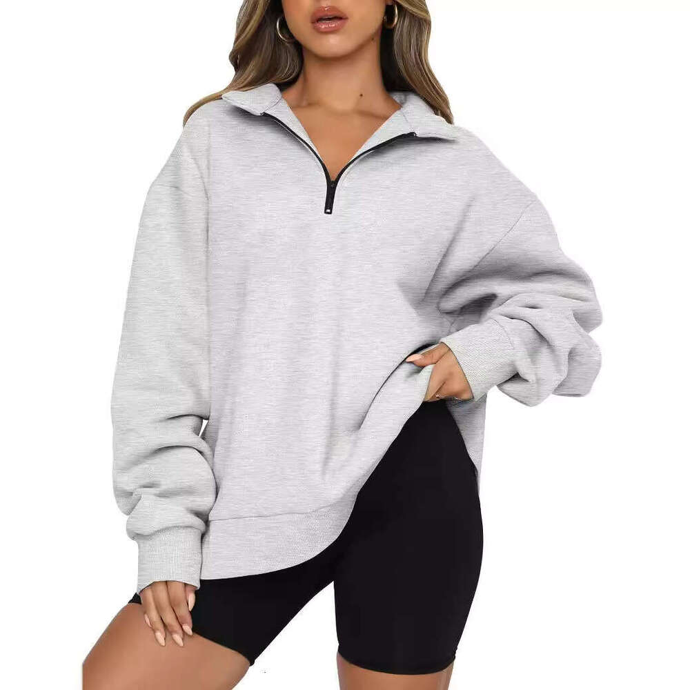 European American Autumn And Winter New Top Pullover Long Sleeved Sweatshirt Hoodie Women's Trendy Clothing Fashion Casual Temperament