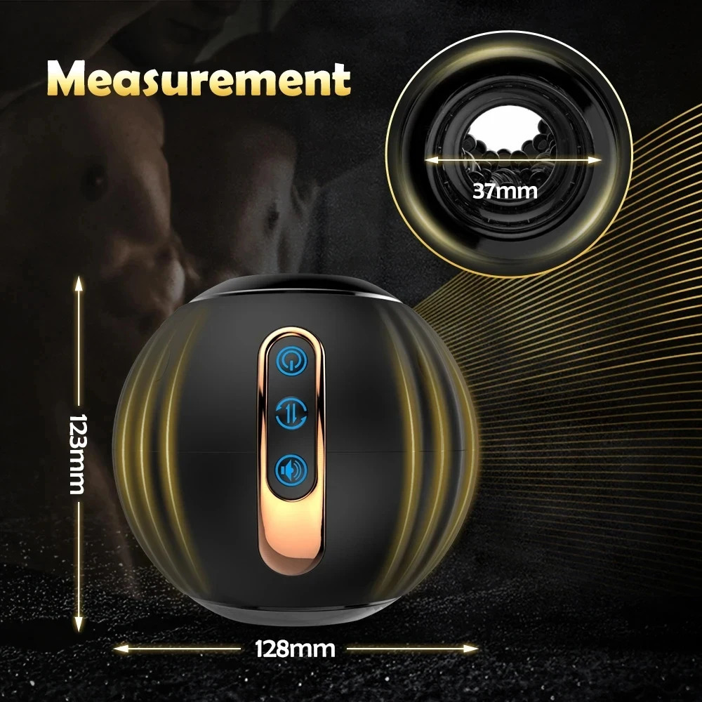 Automatic Male Masturbator Telescopic Rotation Vagina Masturbation Adults Sex Toys for Men Piston Openended Mastubators Cup 241213