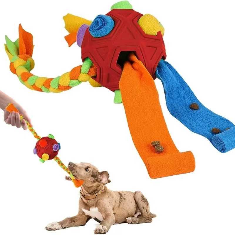 Snuffle Ball Toys Interactive Dog Toys Encourage Natural Foraging Skills Portable Pet Toys Slow Feeding Training Educational Toys X241213