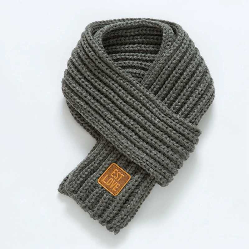 Scarves Wraps Kids Scarf Boys Girls Baby Winter Warm Scarf Women Knit Shawl Scarf Children Neck Collar Keep Warm Accessories Cheap Parent H241213