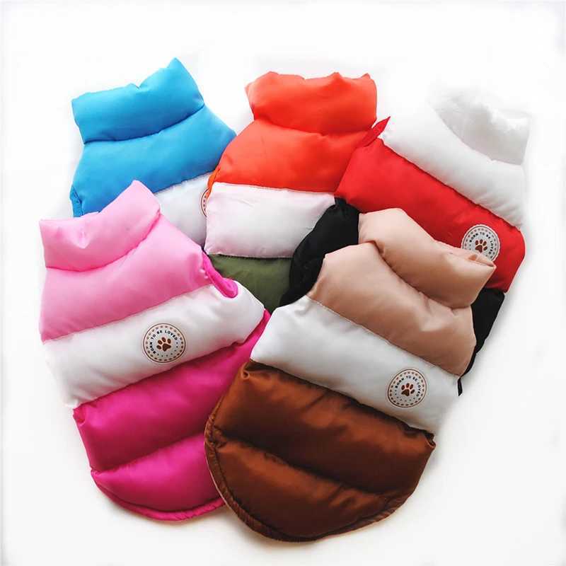Warm Winter Pet Dog Clothes Puppy Coat for Small Medium Dog Windproof Cat Down Jacket French Bldog Coat Chihuahua Vest Costume Y241212