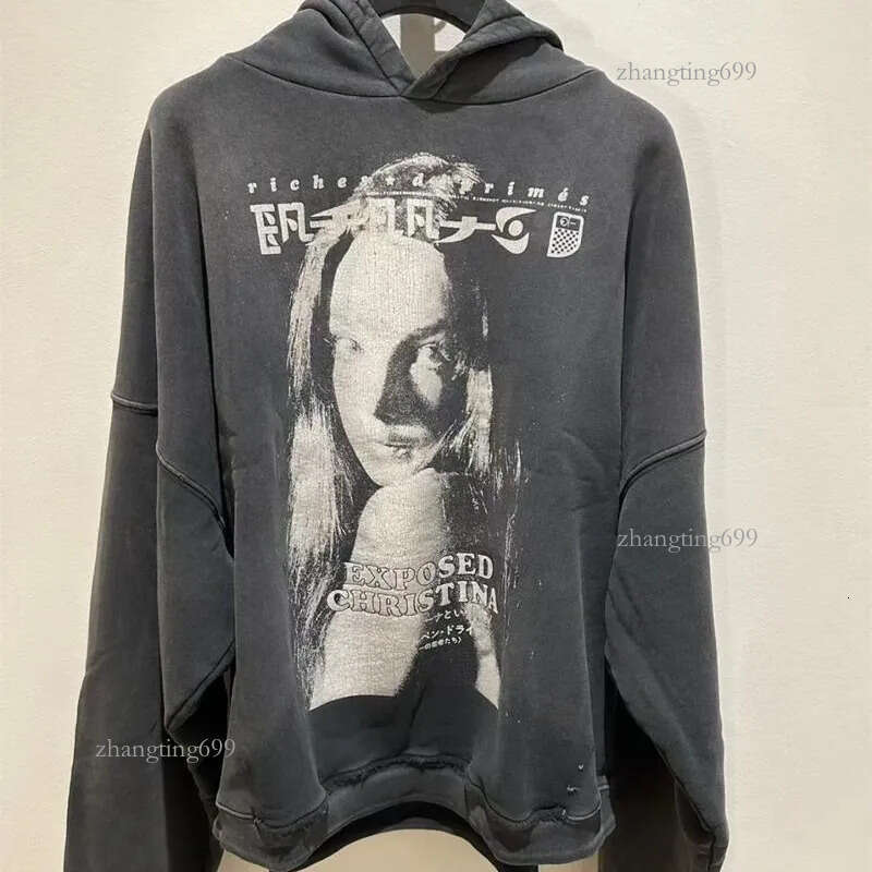 Pullover Hooded Hoodies for Men and Women Sweatshirts Oversized Washed Cotton