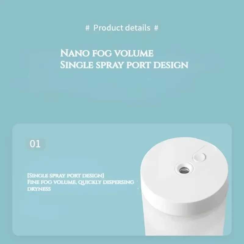 220/200ML Mini Air Humidifier Portable USB Essential Oil Diffuser Car Diffuser for Home Bedroom Humidifier Air Cleaner DiffuserXJ241213