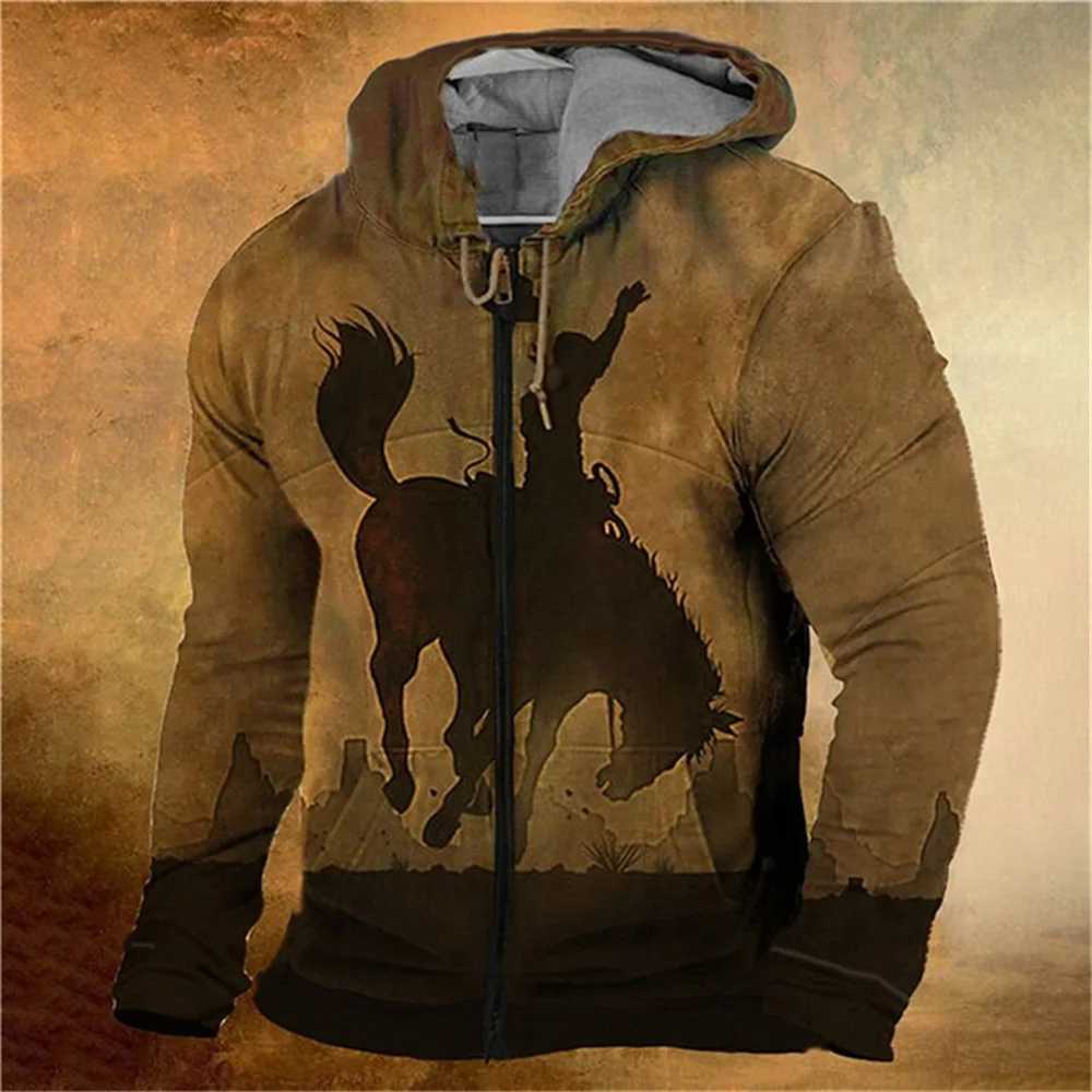 Retro Y2K Zipper Golf Hoodie Mens Fashion Jacket Mens Pull up Jersey Sports Shirt Long Sleeve Casual Clothing Top W241213