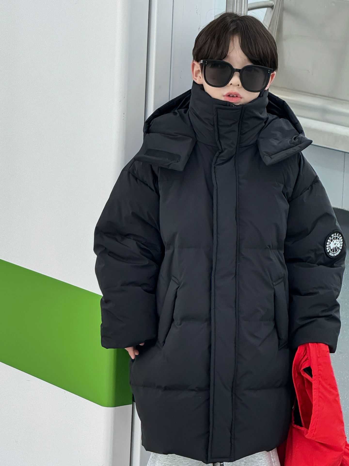 Down Coat Clothing 25 New Winter Children Boys Korean Children's Wear High White Duck Down Parker Windproof Hooded Long Down Jacket Y241213