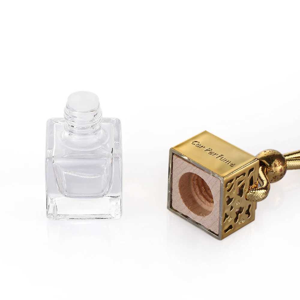 Car Essential Oil Diffuser Fragrance Air ener Scent Perfume Bottle Ornament Hanging Empty Bottle Interior AccessoryXJ241213