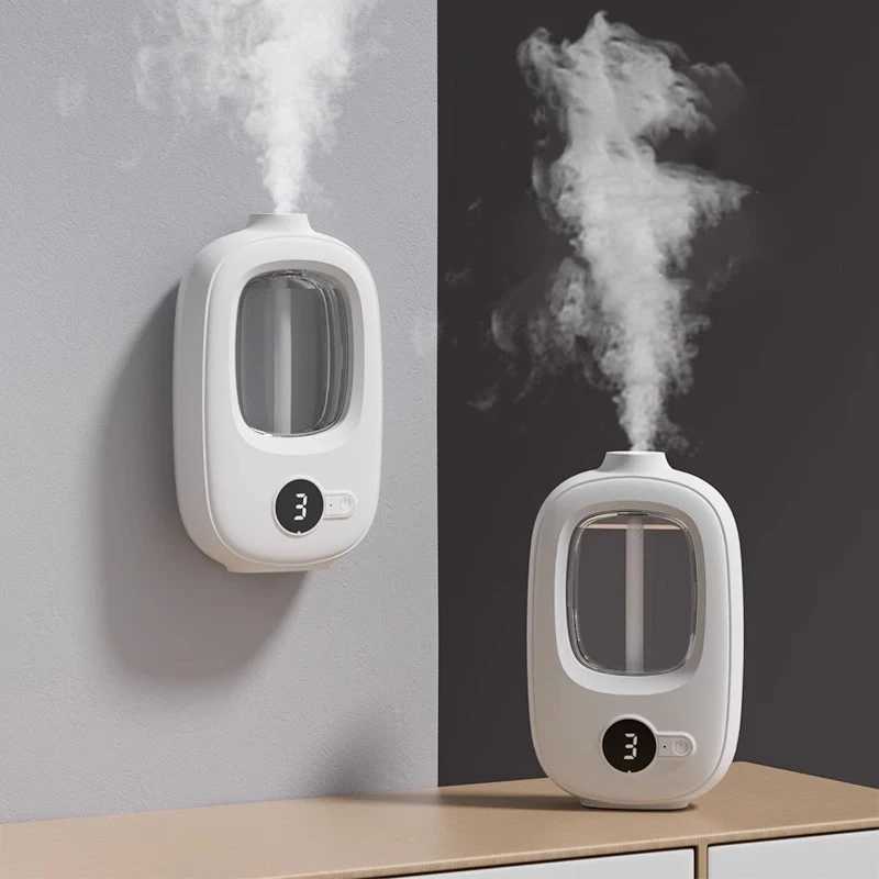 1Set Wall-mounted Diffuser Aroma Mane Smart With Display 6 Scent Car Air ener Home Bathroom DeodorizationXJ241213