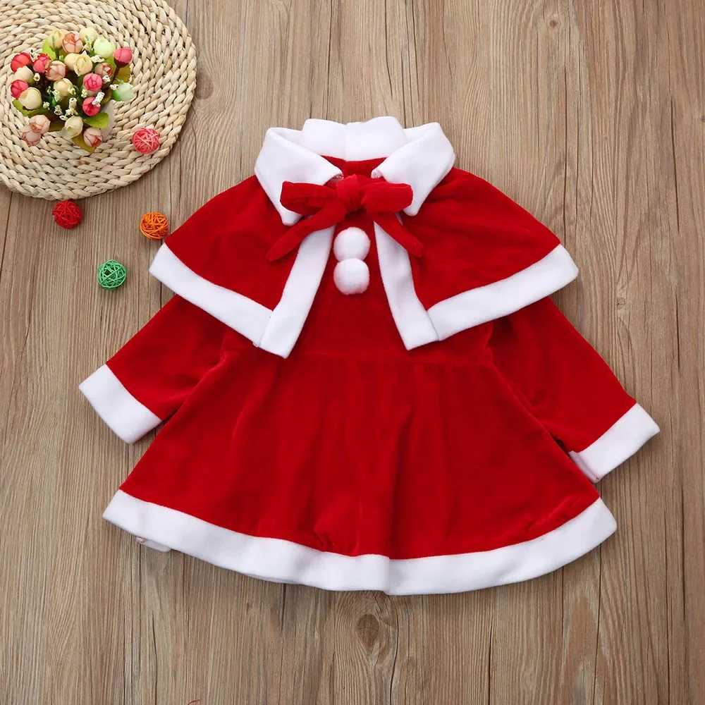 Santa Claus role-playing costume boys long sleeved clothing baby girls clothing cute display of Christmas hats and Christmas supplies W241213