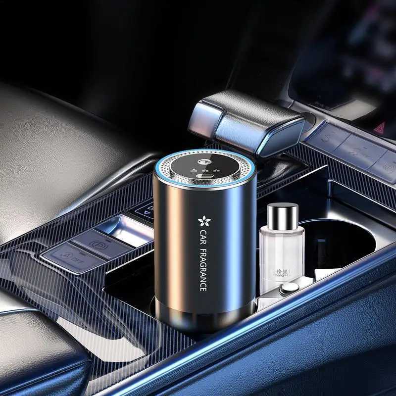 Car Diffuser Air ener Intelligent Oil Car Diffuser Adjustable Concentration 50ml Oil Diffuser Rechargeable Car FragranceXJ241213