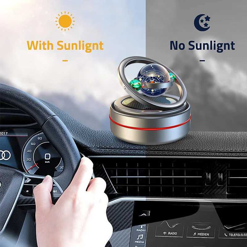 Solar Car Air ener Rotary Aroma diffuser Accessories Interior Durable Original perfume accessories Home car interiorXJ241213