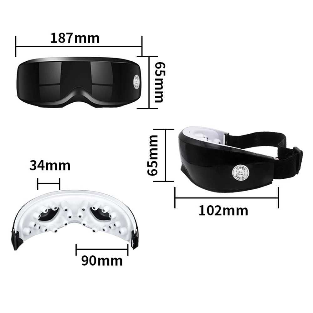 Intelligent magnetic eye massager for vibration relief fatigue relief dark circles Acupuncture massage relaxation and eye care equipment wireless W241