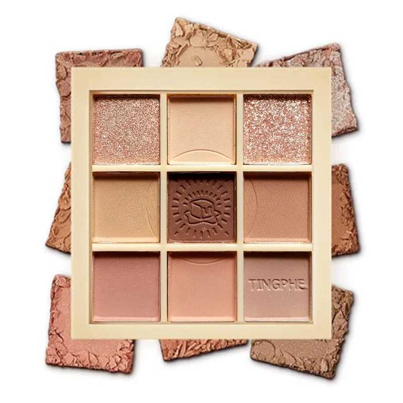 High pigment eye makeup palette matte metal eye shadow tray can be blended with natural color cosmetics gifts 2024 W241213