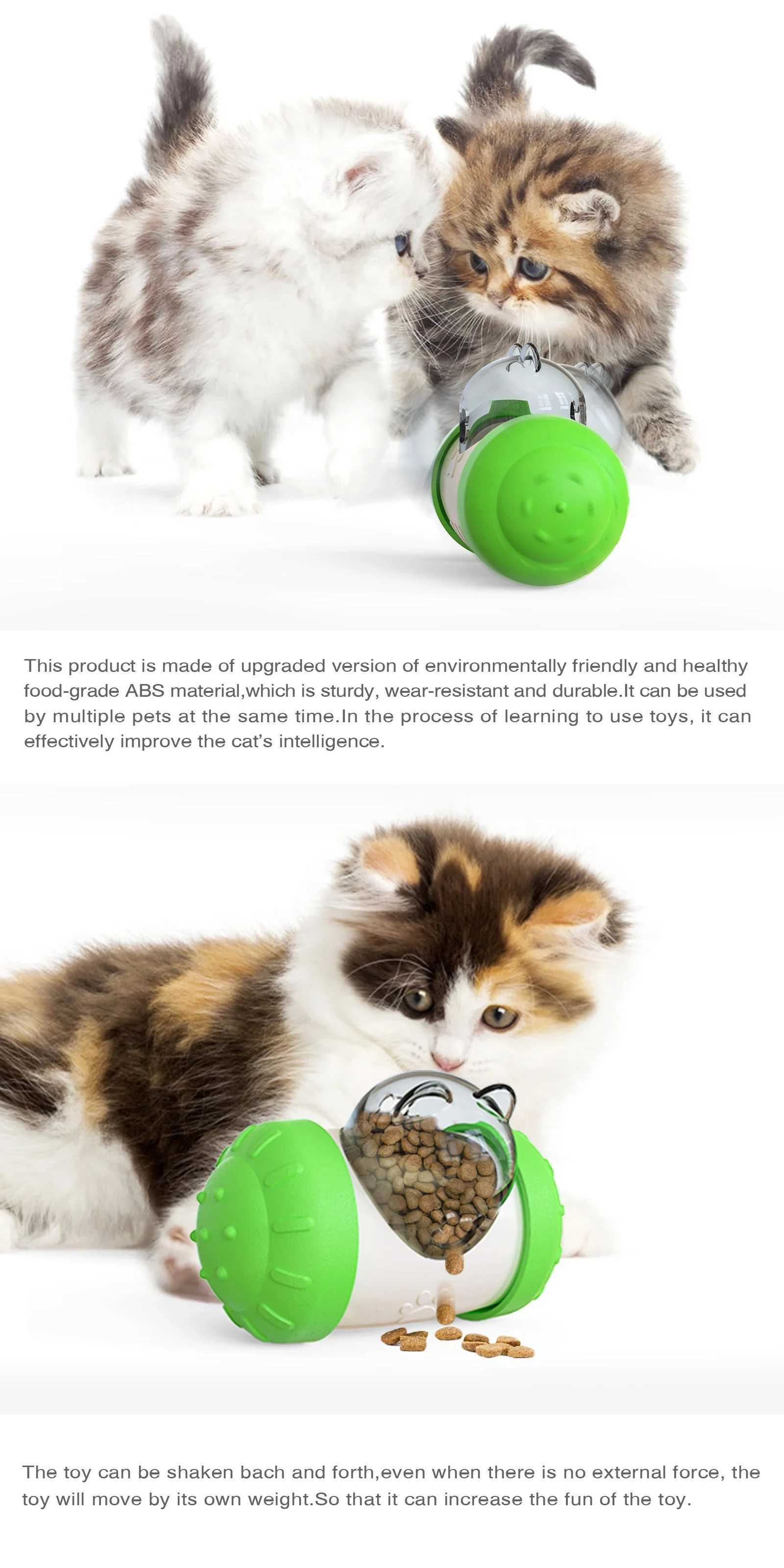 Interactive food toys for dogs and cats pet food dispensers non food dog food toys slow feeding toys for dogs X241213