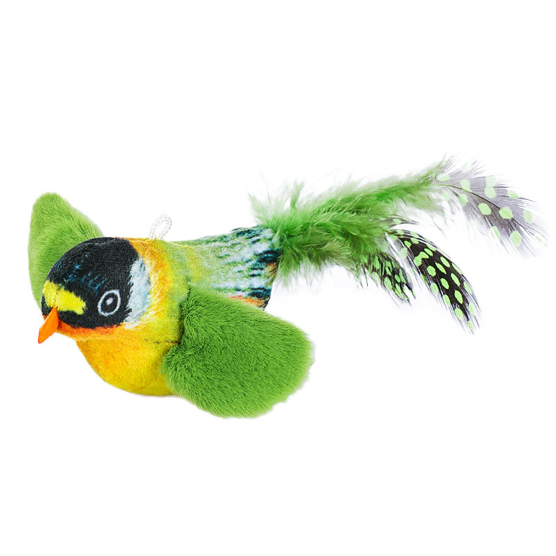 feathered birds for kittens to chew on, catstaying sticks, wholesale supplies New cat toys Sound Production