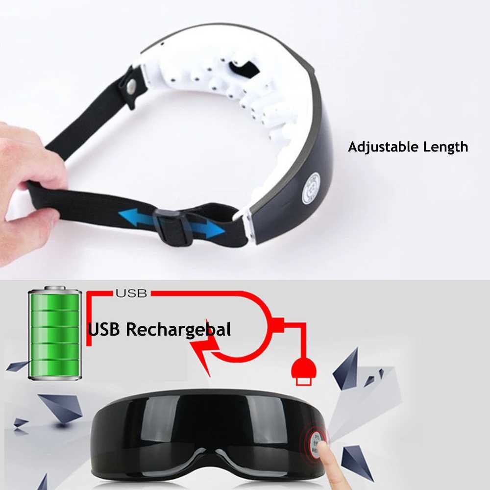 Intelligent magnetic eye massager for vibration relief fatigue relief dark circles Acupuncture massage relaxation and eye care equipment wireless W241