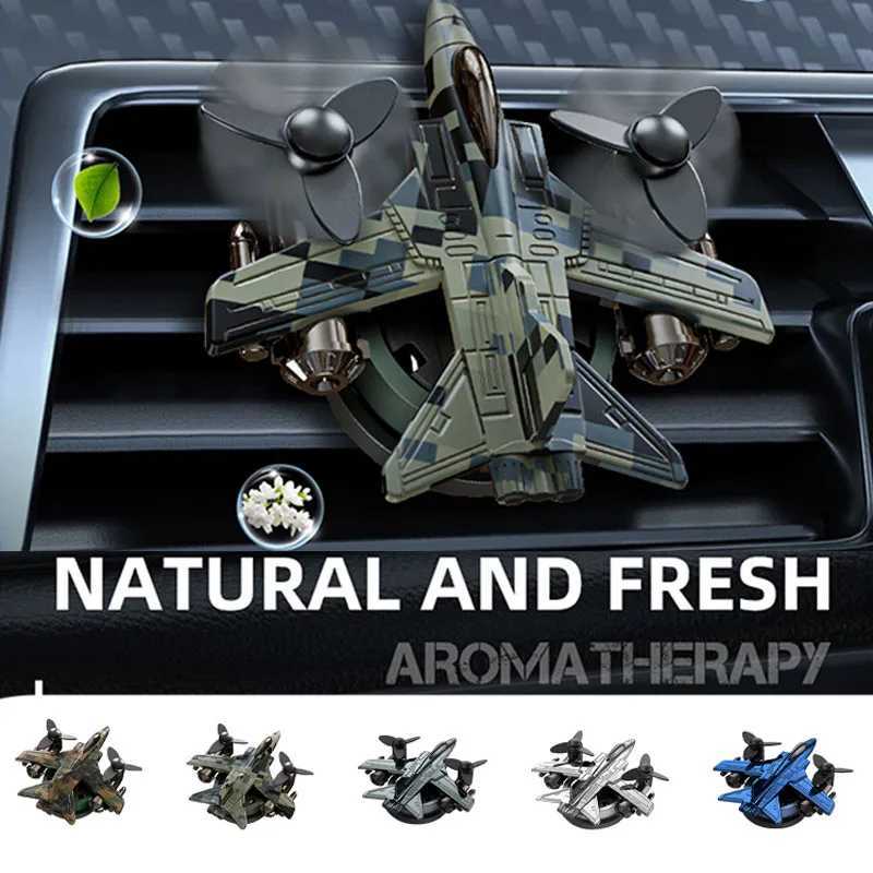 Car Air ener Automatic Rotation Car Air Outlet Fragrance Camouflage Heliter Essential Oil Diffuser OrnamentsXJ241213