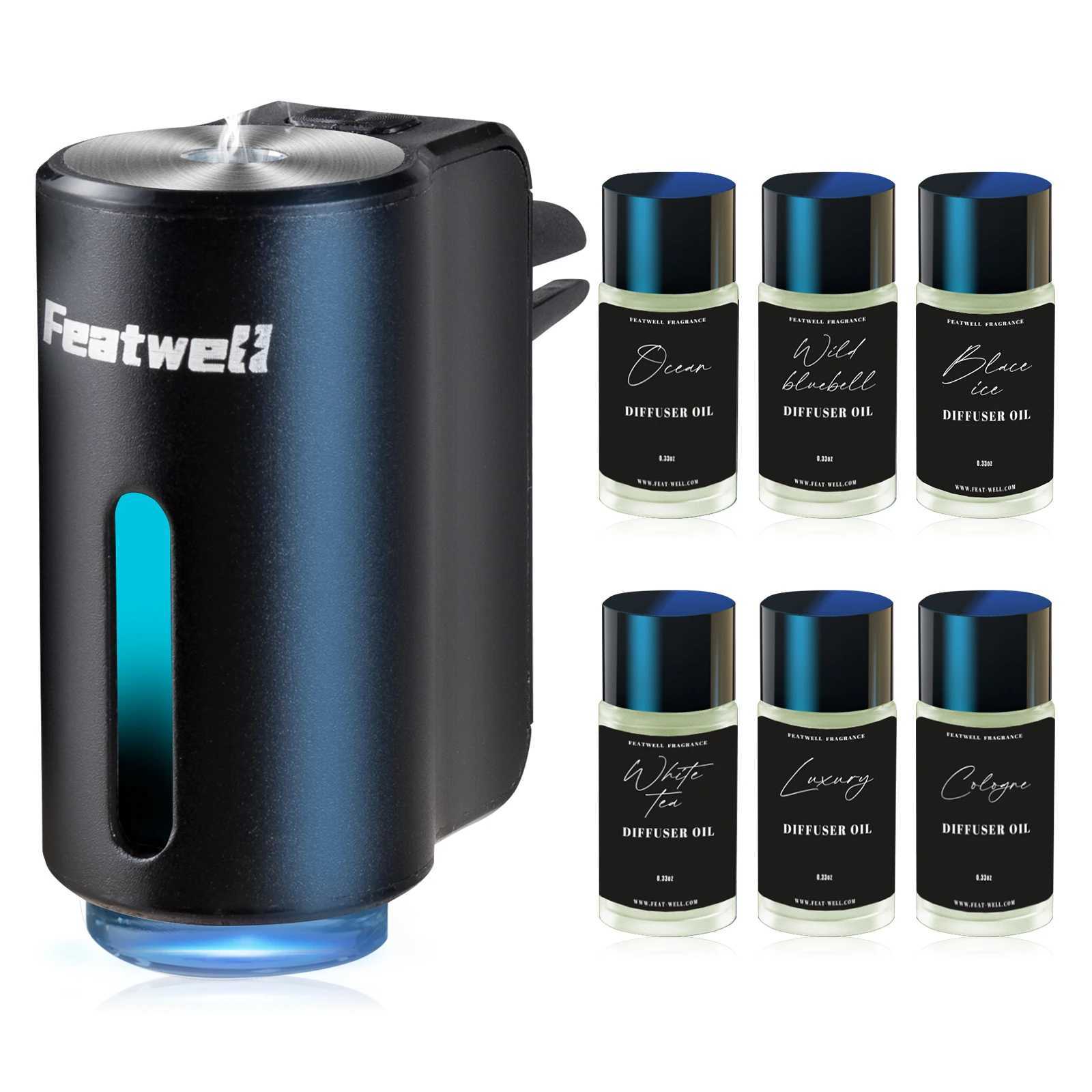 Smart Car Air Aroma Diffuser Fragrance Car Air eners with Six Adjustable Humidifier Essential Oil Diffuser for VXJ241213