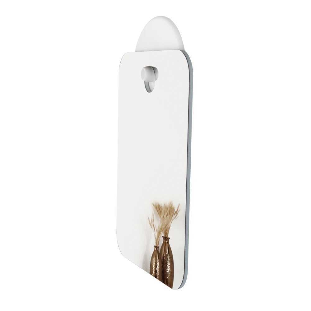 Fogless Mirror Acrylic Bathroom Tools Shaving Mirror Women High Quality Washroom Travel Accessories Makeup Mirror PortableXJ241213