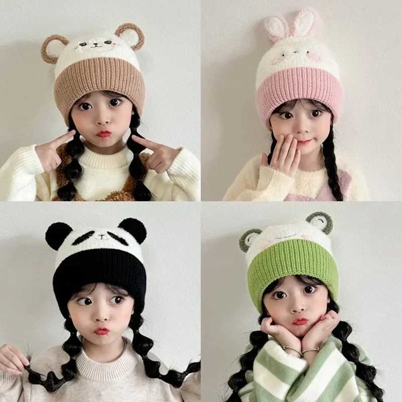 Baby Hats for Winter Kids Hat with Cotton Lining Fleece Hats Girls and Boys Cotton Ear Protection Hat Warm Caps for Cold WeatherXJ241213