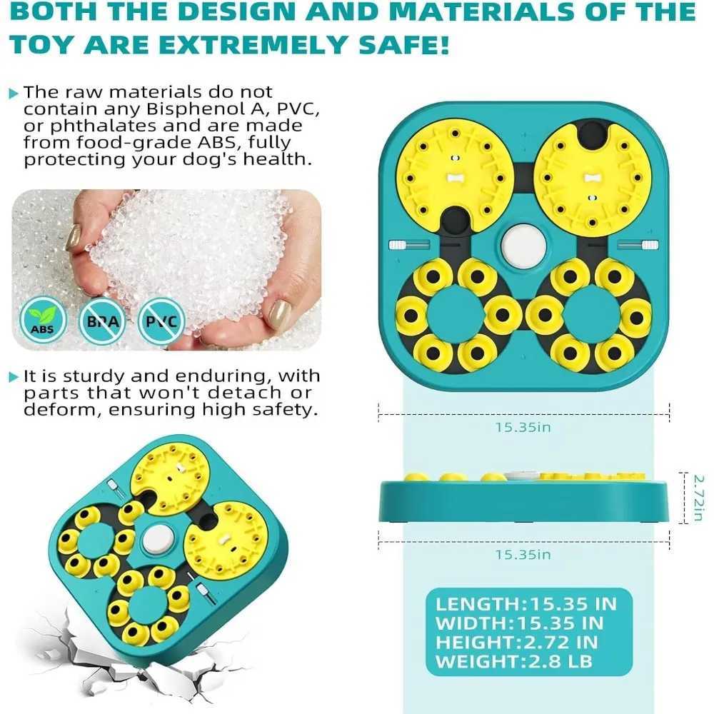 Dog supplies advanced puzzle toys for smart dogs slow feeders X241213