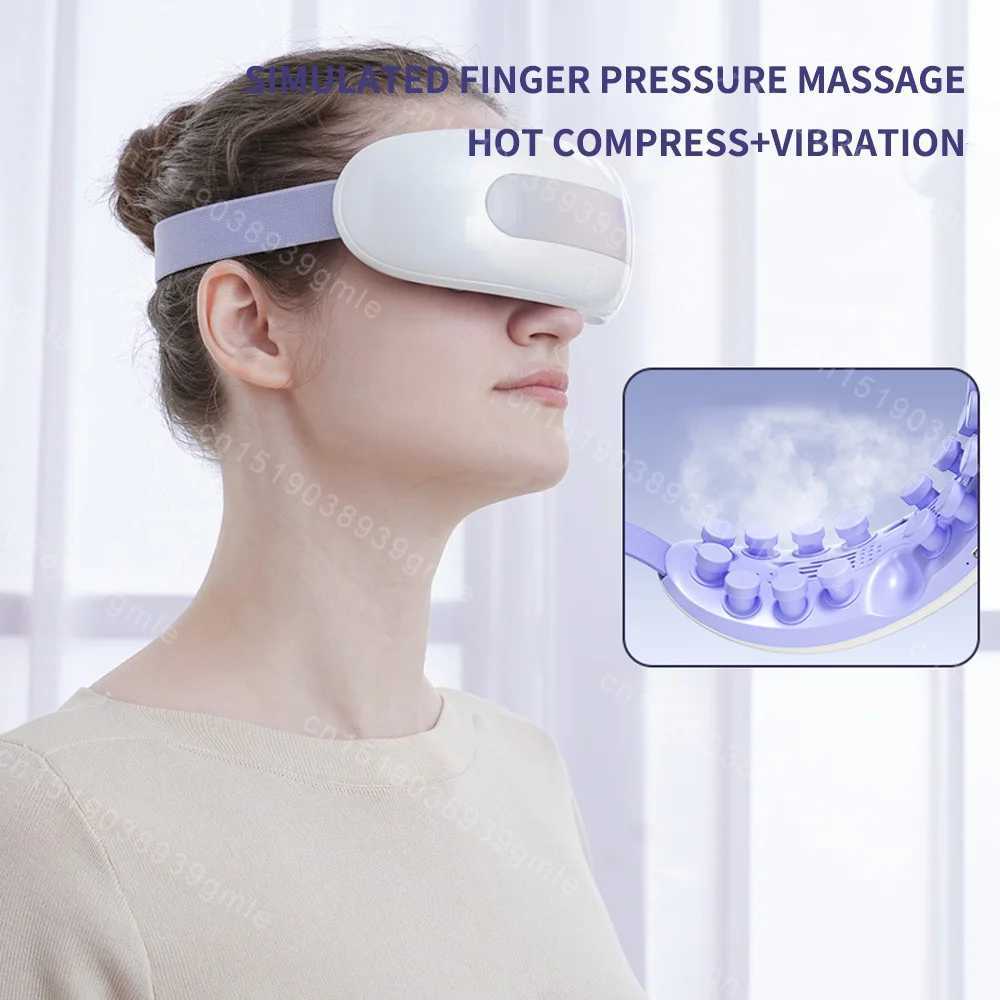 Intelligent Eye Massage Device Steam Eye Massager Acupoint Eye Massager Kneading Massage Eyes Hot Compress Relieve Eye Fatigue W241213