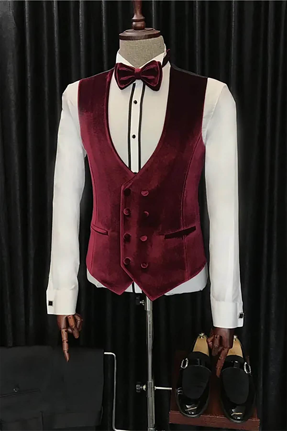Gorgeous Wedding Suits Designer 2 Piece Set Jacket Vest Shawl Lapel Men Tuxedos Single Breasted Business Official Groom Tuxedo suit Customized