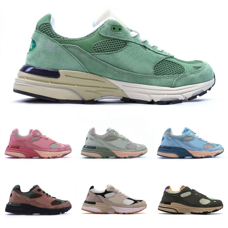 with box 2024 993 Grey Joe Freshgoods Teddy Santis Olive Leaf Maize Sea Salt Black Sport Men Women Sports Low Sneakers Eur 36-45