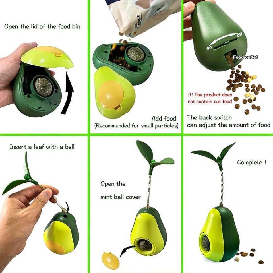 3-in-1 interactive cat toy cat claw roller toy cat chewing toy cat puzzle feeder cat teasing toy feeder cat toy stick and X241213