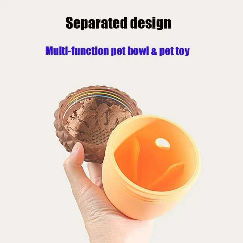 Dog toys leak food balls interesting interactions slow feeders bowls puzzle toys pine cones pet teeth cleaning chewing toys pet supplies X241213