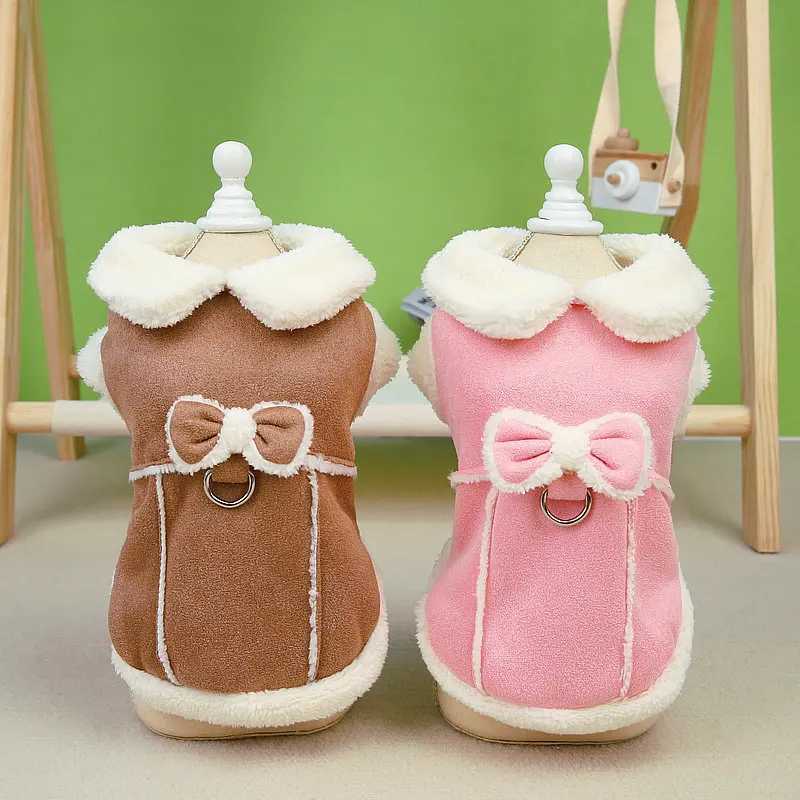 Winter dog cotton jacket warm pet dog clothing for small and medium-sized dogs cats puppies French bulldogs Chihuahua clothing Y241212