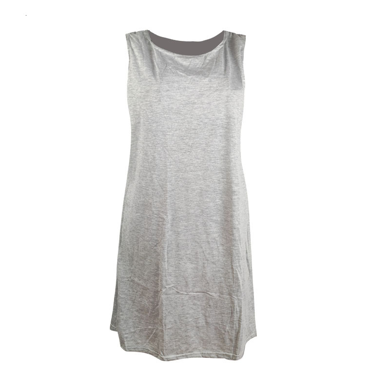 Designer women's sleeveless vest casual outdoor simple high-quality dress Dress Tshirt