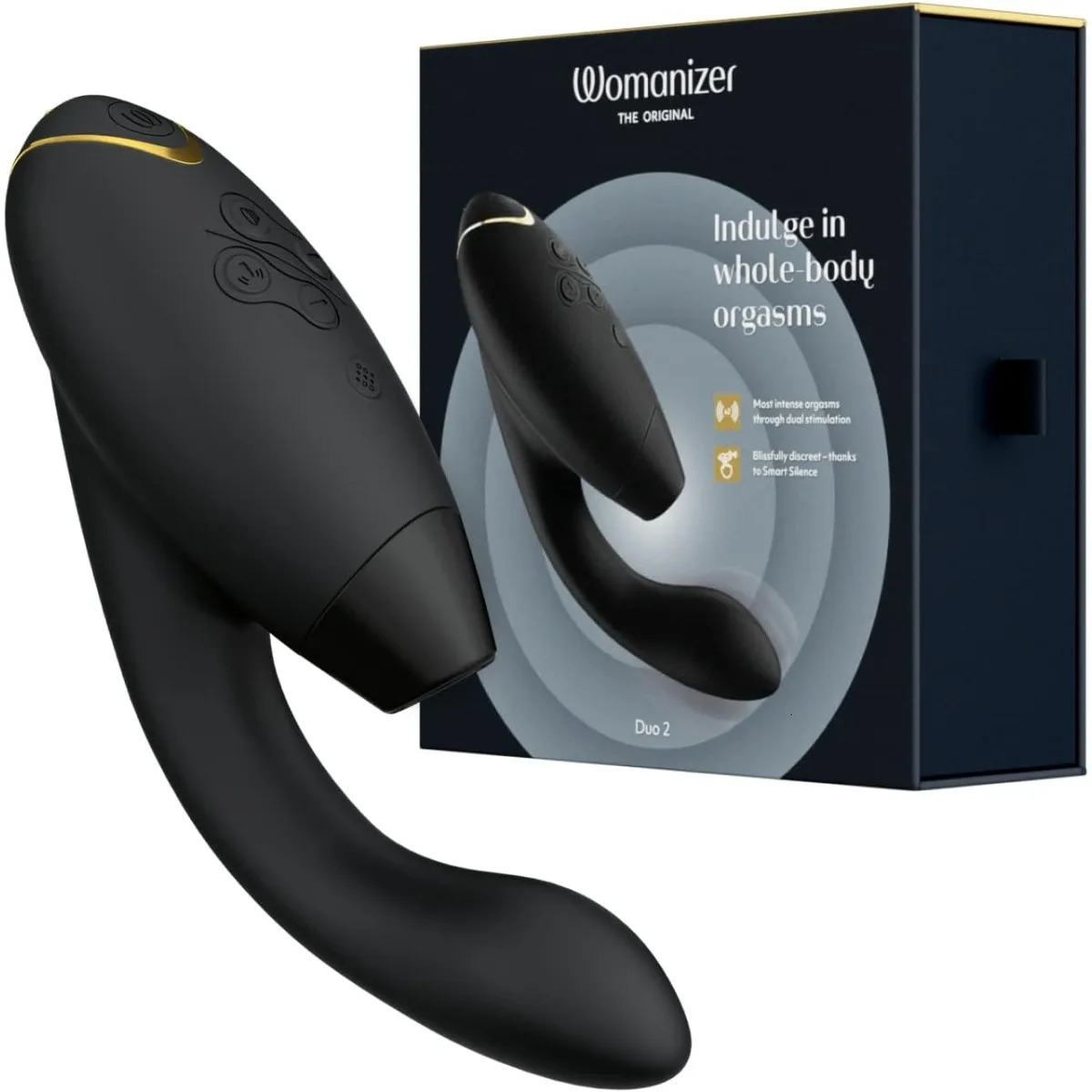Womanizer Duo 2 Clitoral Sucking Rabbit VibratorClit Gspot Vibrating Stimulator Sex Toy14 Intensity Levels 10 Vibration Modes 241213