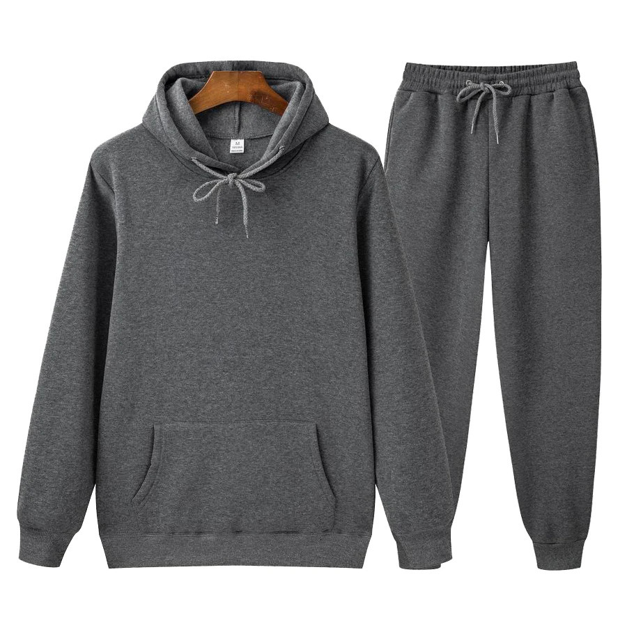 Fashion 2024 Mens and Womens HoodiesPants Jogging Pants Set Winter Sportswear Zipper 241211