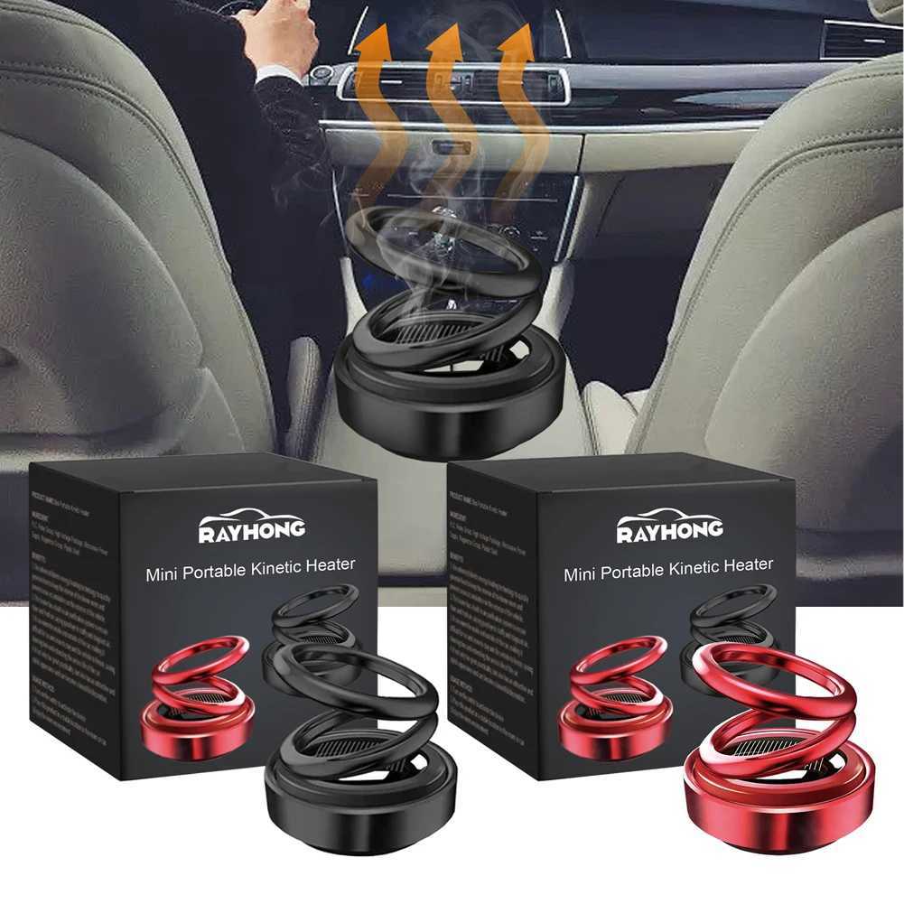 Solar Energy Car Perfume Diffuser 360 Rotation Car Perfume Fragrance Air Aroma Car Aroma Auto Interior AccessoriesXJ241213