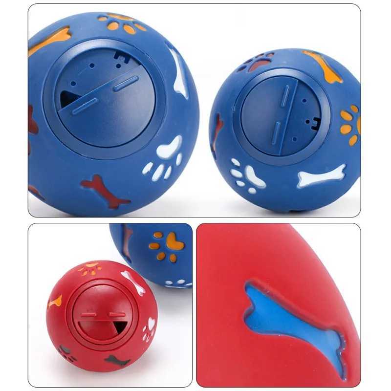 Dog toy balls pet food processing feeders chewing and leaking food balls food dispensers for cats to play with training balls pet supplies X241213