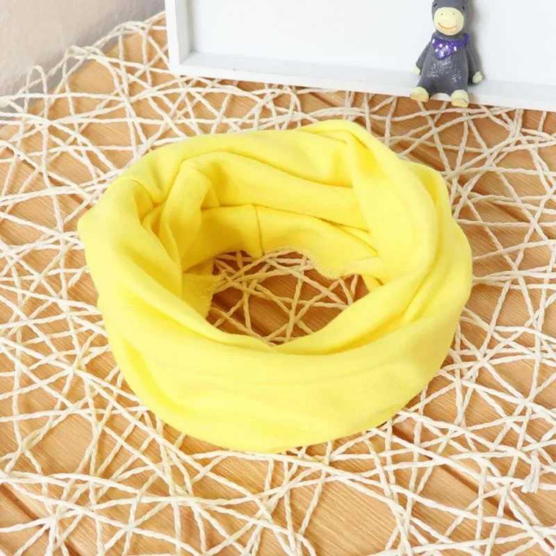 Scarves Wraps 100% Cotton Baby Pullover Bibs Autumn and Winter Collar Neckerchief Children Scarves Kids O Ring Neck Scarf Gaiter for Bbay Kids H241213
