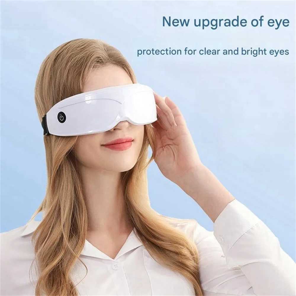 Acupoint Eye Massager Vibration Eye Protector Relieves Fatigue and Relaxes Muscles Eye Mask W241213