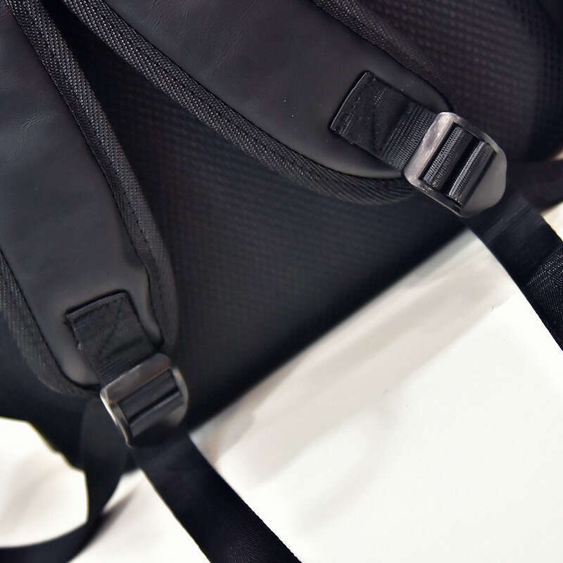 Casual Travel Bag, Trendy Men's Student High School PU Leather Korean Version Backpack, Fashionable Quality Classic
