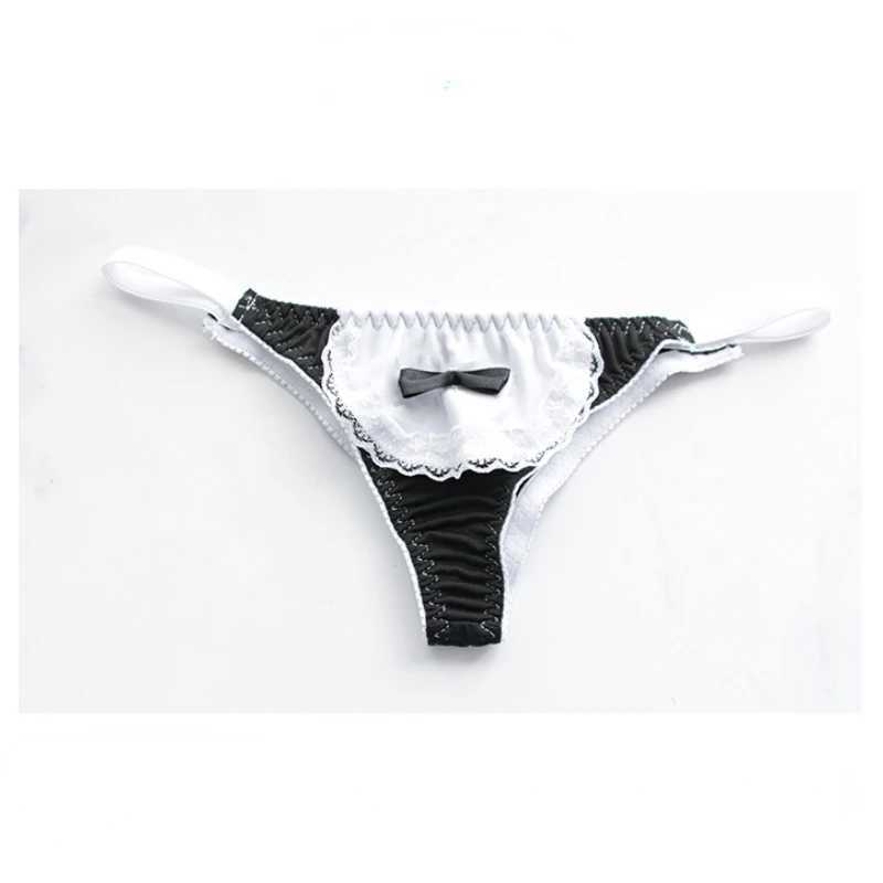 Amine Bandage Cute Bikini Set Japanese Maid Swimsuit Cosplay Women Mini Swimwear 2023 ss Bathing Suit Sweet Girls BikinisXJ241212