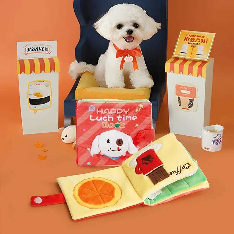New dog sniffing puzzle toy sound toy hidden food sniffing pad reduces boredom anxiety slow food odor training dog brain X241213