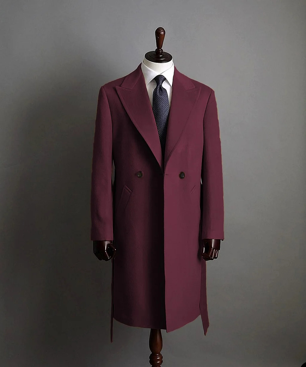 y comfortable winter jacket for menModern trench coat menLapels coatsfor Business leisure everyday life 241213