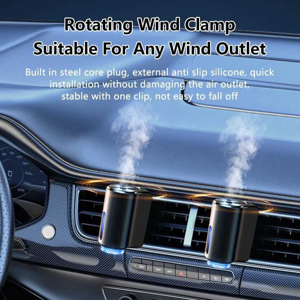 Car Electric Air Aroma Diffuser Air Vent Essential Oil ener Perfume Fragrance Air ener Car Interior AccessoriesXJ241213