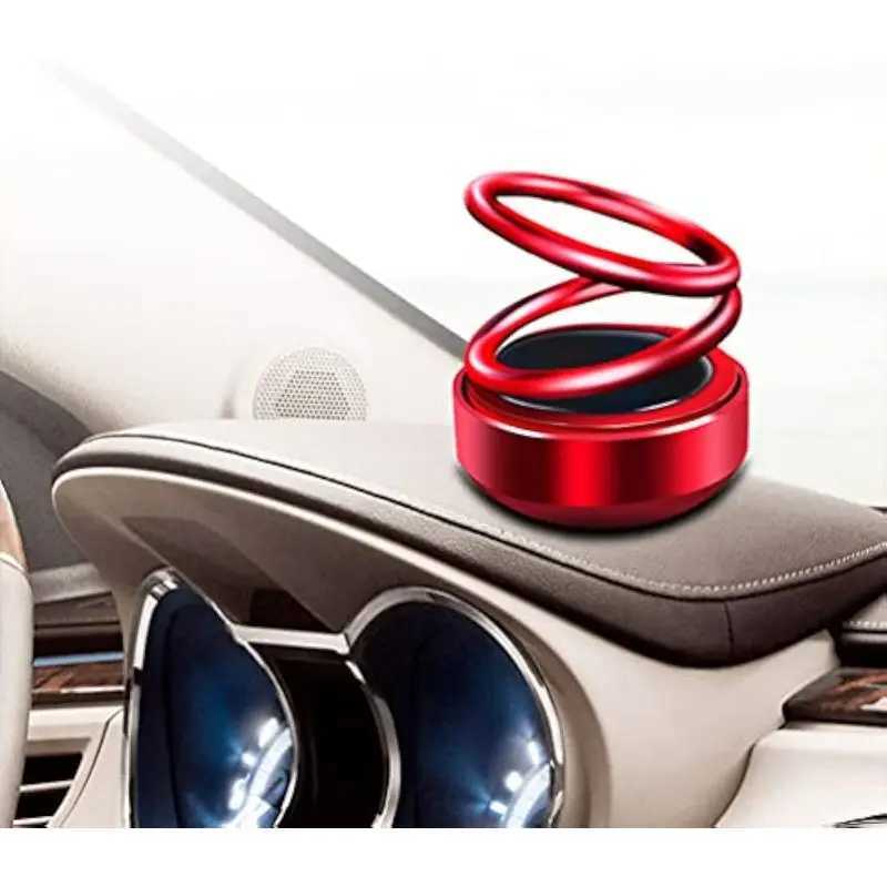 Portable Kinetic Energy Mini Heater Car Air ener Double Ring Rotating Solar Air Purifier Perfume Aroma ManeXJ241213
