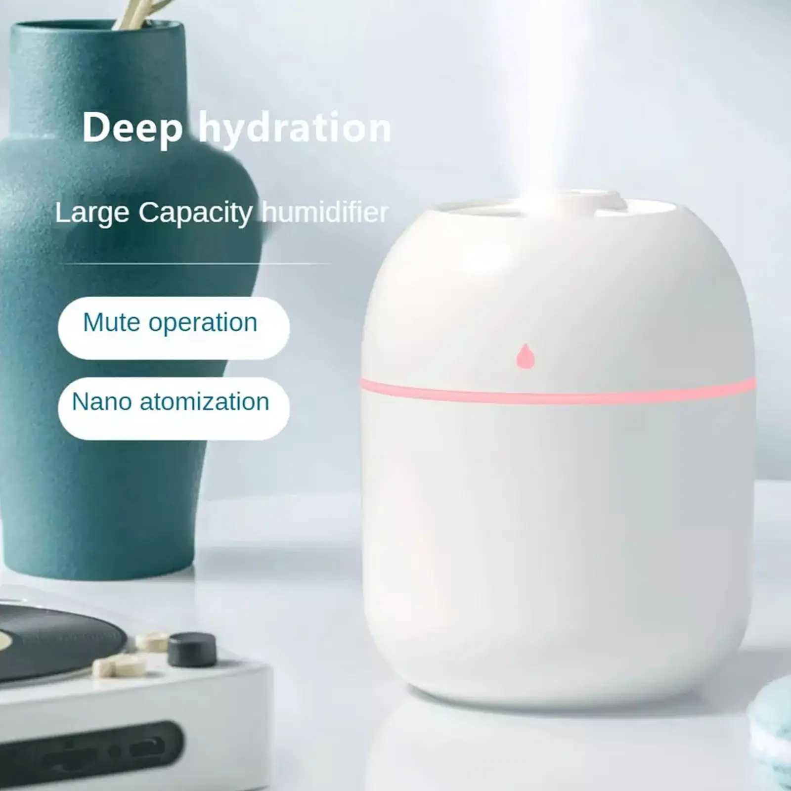 USB Aroma Diffuser Humidifier Sprayer Portable Home Appliance 220ml Electric Humidifier Desktop Home Fragrance Perfumes DiffuserXJ241213