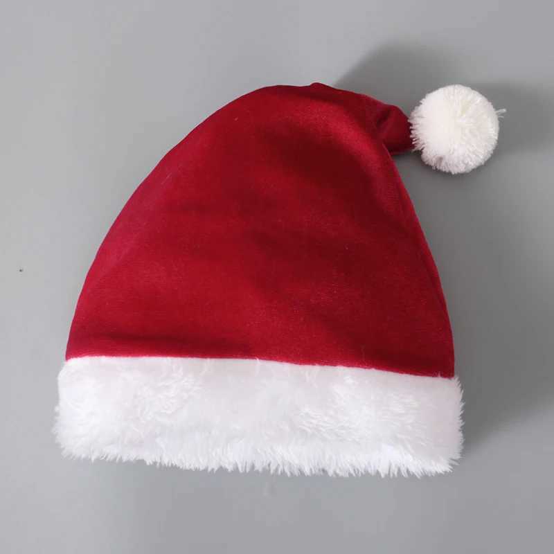 Boys and girls European and American spring autumn winter and Christmas long-sleeved tops + bell-bottom pants + three-piece hat W241213