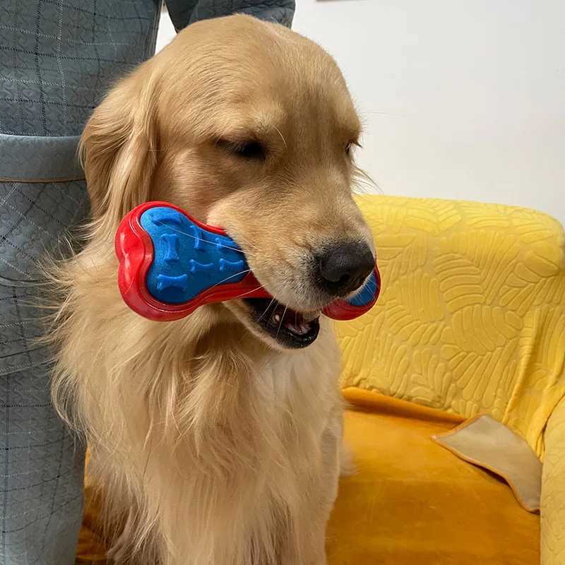 CAITEC dog toy squeeze bar and bone floating spring are suitable for soft toys and chasing X241213