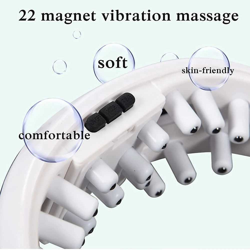 Electric magnetic eye massager face mask wireless migraine vision improvement forehead vibration glasses eye massager medical care W241213